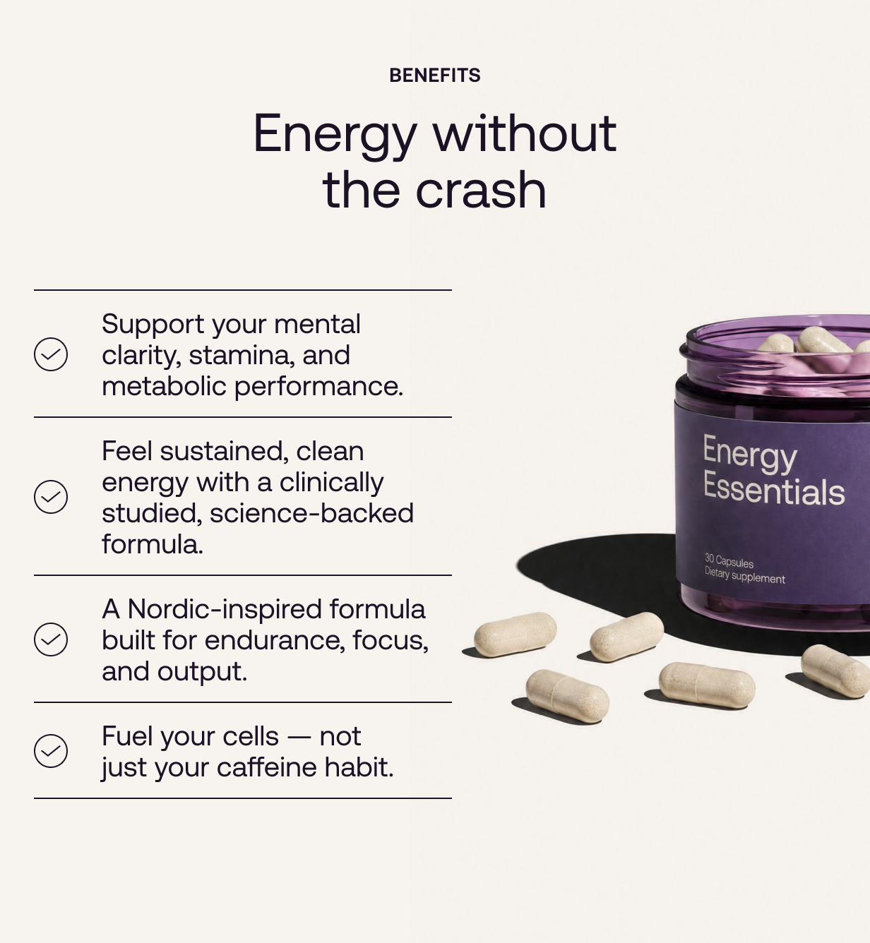Boost Natural Energy & Focus | Liv Arctic